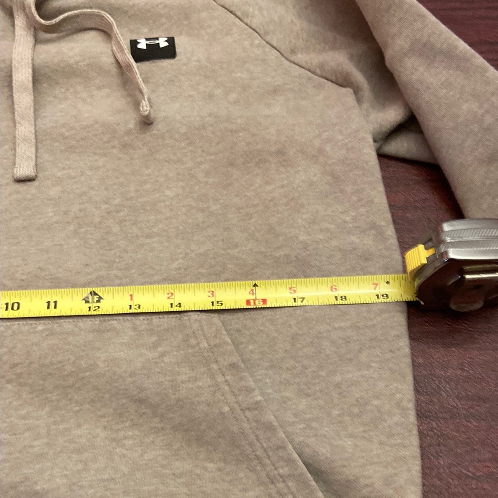 Under Armour Gray with tint of green Hoodie Sweatshirt - Picture 7 of 15